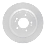 Dynamic Friction 2017-2025 Hyundai Nexo Rear GeoSPEC Coated Rotor (302x10 Solid) by Dynamic Friction Company 604-21042