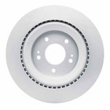 Dynamic Friction 2021-2026 Hyundai Santa Fe Rear GeoSPEC Coated Rotor (325x20 Vented) by Dynamic Friction Company 604-21052