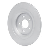Dynamic Friction 2022-2025 Hyundai Ioniq 5 Rear GeoSPEC Coated Rotor (325x12 Solid) by Dynamic Friction Company 604-21054