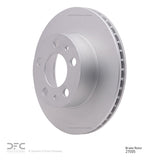 Dynamic Friction 1976-1993 Volvo 244/264/245/DL/240/265/242/262/GLE Front GeoSPEC Coated Rotor (263x22 Vented) by Dynamic Friction Company 604-27005