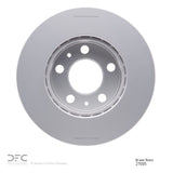 Dynamic Friction 1976-1993 Volvo 244/264/245/DL/240/265/242/262/GLE Front GeoSPEC Coated Rotor (263x22 Vented) by Dynamic Friction Company 604-27005