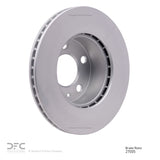 Dynamic Friction 1976-1993 Volvo 244/264/245/DL/240/265/242/262/GLE Front GeoSPEC Coated Rotor (263x22 Vented) by Dynamic Friction Company 604-27005