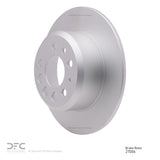 Dynamic Friction 1974-1995 Volvo 264 Rear GeoSPEC Coated Rotor (281x9.6 Solid) by Dynamic Friction Company 604-27006