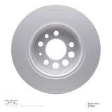 Dynamic Friction 1974-1995 Volvo 264 Rear GeoSPEC Coated Rotor (281x9.6 Solid) by Dynamic Friction Company 604-27006