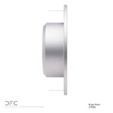 Dynamic Friction 1974-1995 Volvo 264 Rear GeoSPEC Coated Rotor (281x9.6 Solid) by Dynamic Friction Company 604-27006
