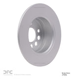 Dynamic Friction 1974-1995 Volvo 264 Rear GeoSPEC Coated Rotor (281x9.6 Solid) by Dynamic Friction Company 604-27006