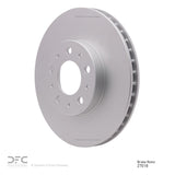 Dynamic Friction 1995-2004 Volvo 960/C70/V90/S90/V70/850/S70 Front GeoSPEC Coated Rotor (280x26 Vented) by Dynamic Friction Company 604-27018