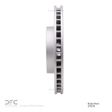 Dynamic Friction 1995-2004 Volvo 960/C70/V90/S90/V70/850/S70 Front GeoSPEC Coated Rotor (280x26 Vented) by Dynamic Friction Company 604-27018