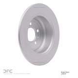 Dynamic Friction 1996-2004 Volvo V70/850/C70/S70 Rear GeoSPEC Coated Rotor (295x9.6 Solid) by Dynamic Friction Company 604-27019