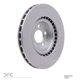 Dynamic Friction 2004-2007 Volvo S60/V70 Front GeoSPEC Coated Rotor (330x32 Vented) by Dynamic Friction Company 604-27031