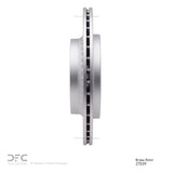 Dynamic Friction 2003-2014 Volvo XC90 Rear GeoSPEC Coated Rotor (308x20 Vented) by Dynamic Friction Company 604-27039