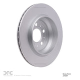 Dynamic Friction 2003-2014 Volvo XC90 Rear GeoSPEC Coated Rotor (308x20 Vented) by Dynamic Friction Company 604-27039