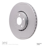 Dynamic Friction 2003-2014 Volvo XC90 Front GeoSPEC Coated Rotor (328x30 Vented) by Dynamic Friction Company 604-27045