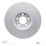 Dynamic Friction 2003-2014 Volvo XC90 Front GeoSPEC Coated Rotor (328x30 Vented) by Dynamic Friction Company 604-27045