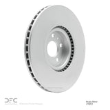 Dynamic Friction 2016-2026 Polestar Polestar 2 Front GeoSPEC Coated Rotor (345x30 Vented) by Dynamic Friction Company 604-27051