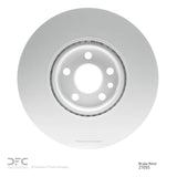 Dynamic Friction 2016-2017 Volvo XC60 Front GeoSPEC Coated Rotor (324x28 Vented) by Dynamic Friction Company 604-27055