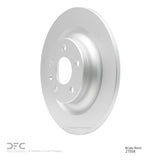 Dynamic Friction 2018-2025 Volvo XC60/S60 Rear GeoSPEC Coated Rotor (302x12 Solid) by Dynamic Friction Company 604-27058