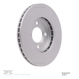 Dynamic Friction 1984-1991 BMW Z1 Front GeoSPEC Coated Rotor (260x22 Vented) by Dynamic Friction Company 604-31017