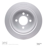 Dynamic Friction 1984-1991 BMW 325is Rear GeoSPEC Coated Rotor (258x10 Solid)