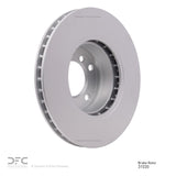 Dynamic Friction 1987-1995 BMW 735iL Front GeoSPEC Coated Rotor (302x28 Vented) by Dynamic Friction Company 604-31020