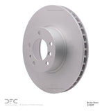 Dynamic Friction 1991-2001 BMW 850I Front GeoSPEC Coated Rotor (324x30 Vented) by Dynamic Friction Company 604-31029