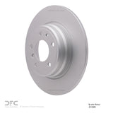 Dynamic Friction 1991-2001 BMW 850i Rear GeoSPEC Coated Rotor (324x12 Solid) by Dynamic Friction Company 604-31030