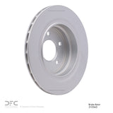 Dynamic Friction 1995-2002 BMW Z3 Left Rear GeoSPEC Coated Rotor (312x20.2 Vented) by Dynamic Friction Company 604-31034D