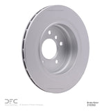 Dynamic Friction 1995-2002 BMW Z3 Right Rear GeoSPEC Coated Rotor (312x20 Vented) by Dynamic Friction Company 604-31035D
