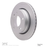 Dynamic Friction 1996-2005 BMW 328i Rear GeoSPEC Coated Rotor (276x19 Vented) by Dynamic Friction Company 604-31042