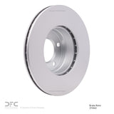 Dynamic Friction 1996-2003 BMW 525i (USA/Canada) Front GeoSPEC Coated Rotor (296x22 Vented) by Dynamic Friction Company 604-31043