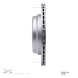 Dynamic Friction 1996-2003 BMW 530i Rear GeoSPEC Coated Rotor (298x20 Vented) by Dynamic Friction Company 604-31044
