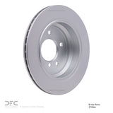 Dynamic Friction 1996-2003 BMW 530i Rear GeoSPEC Coated Rotor (298x20 Vented) by Dynamic Friction Company 604-31044