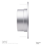 Dynamic Friction 1996-2002 BMW Z3 Rear GeoSPEC Coated Rotor (272x10 Solid) by Dynamic Friction Company 604-31045
