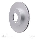 Dynamic Friction 1999-2008 BMW 325i (USA/Canada) Front GeoSPEC Coated Rotor (300x22 Vented) by Dynamic Friction Company 604-31046