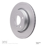 Dynamic Friction 1999-2006 BMW 323i Rear GeoSPEC Coated Rotor (294x19 Vented) by Dynamic Friction Company 604-31047