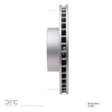 Dynamic Friction 2000-2003 BMW 540i Front GeoSPEC Coated Rotor (324x30 Vented) by Dynamic Friction Company 604-31051