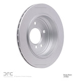 Dynamic Friction 2001-2005 BMW 325ix Rear GeoSPEC Coated Rotor (294x18.8 Vented) by Dynamic Friction Company 604-31052