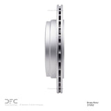Dynamic Friction 2001-2005 BMW 325ix Rear GeoSPEC Coated Rotor (294x18.8 Vented) by Dynamic Friction Company 604-31052