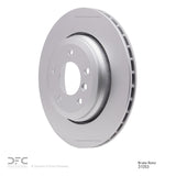 Dynamic Friction 2001-2006 BMW 330i Rear GeoSPEC Coated Rotor (320x21.9 Vented) by Dynamic Friction Company 604-31053