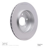 Dynamic Friction 2001-2006 BMW 330i Rear GeoSPEC Coated Rotor (320x21.9 Vented) by Dynamic Friction Company 604-31053