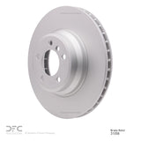 Dynamic Friction 2002-2008 BMW 760Li Front GeoSPEC Coated Rotor (348x30 Vented) by Dynamic Friction Company 604-31058