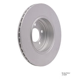 Dynamic Friction 2002-2005 BMW 745Li Rear GeoSPEC Coated Rotor (345x24 Vented) by Dynamic Friction Company 604-31059