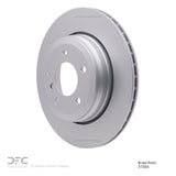 Dynamic Friction 2004-2010 BMW 525i (USA/Canada) Rear GeoSPEC Coated Rotor (320x20 Vented) by Dynamic Friction Company 604-31066