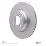 Dynamic Friction 2006-2012 BMW 330xi Front GeoSPEC Coated Rotor (330x24 Vented) by Dynamic Friction Company 604-31069