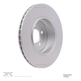 Dynamic Friction 2005-2008 BMW 760i Rear GeoSPEC Coated Rotor (345x23.8 Vented) by Dynamic Friction Company 604-31076