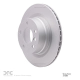 Dynamic Friction 2008-2013 BMW 128i Rear GeoSPEC Coated Rotor (300x20 Vented) by Dynamic Friction Company 604-31088