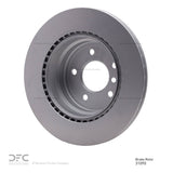 Dynamic Friction 2008-2013 BMW 135iS Rear GeoSPEC Coated Rotor (324x21.8 Vented) by Dynamic Friction Company 604-31090