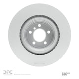 Dynamic Friction 2009-2019 BMW Alpina B6 xDrive Gran Coupe Rear GeoSPEC Coated Rotor (370x23.8 Vented) by Dynamic Friction Company 604-31095