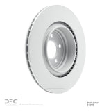 Dynamic Friction 2009-2019 BMW Alpina B6 xDrive Gran Coupe Rear GeoSPEC Coated Rotor (370x23.8 Vented) by Dynamic Friction Company 604-31095