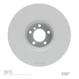 Dynamic Friction 2010-2019 BMW 760Li Left Front GeoSPEC Coated Rotor (374x36 Vented) by Dynamic Friction Company 604-31101D
